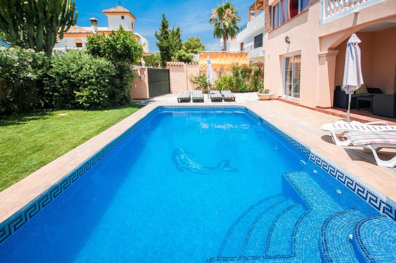 Beach Villa Costanera In Марбелья Экстерьер фото